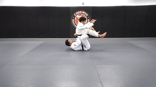 Reverse De La Riva Inside Spin Back Take