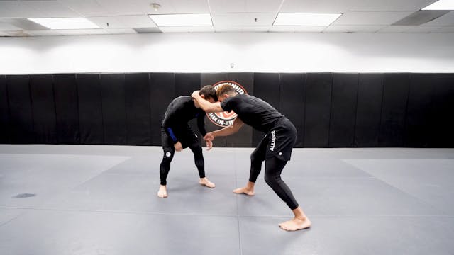 Tie Up, Single Leg to Body Lock to Si...