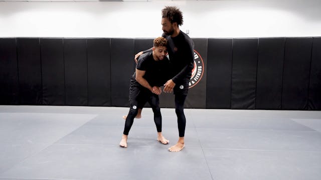 Drill: Single Leg to Body Lock, to Co...