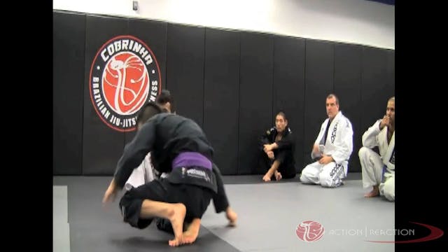 Butterfly Guard Sweep to Double Leg
