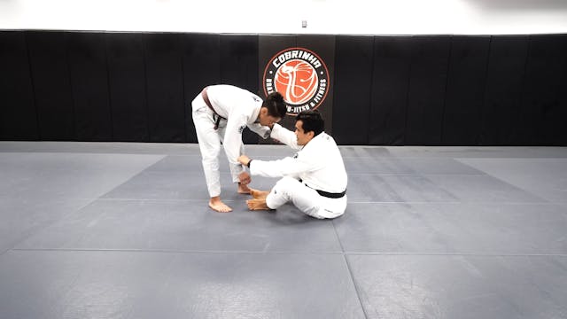 Modified X Guard Sweep to Knee on Bel...