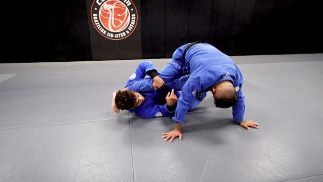 X Guard Off Balancing (Kuzushi)