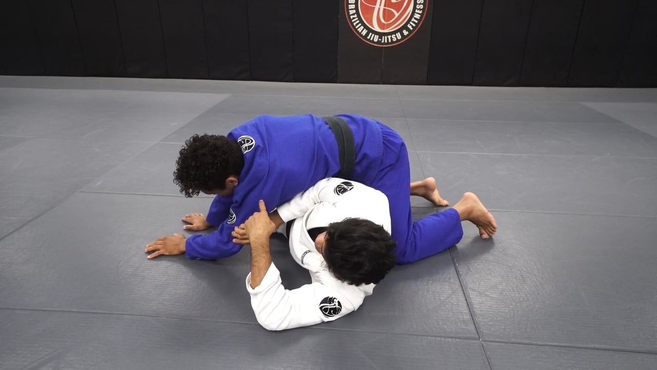 Deflecting Concept: Stiff Arm Side Control Escape