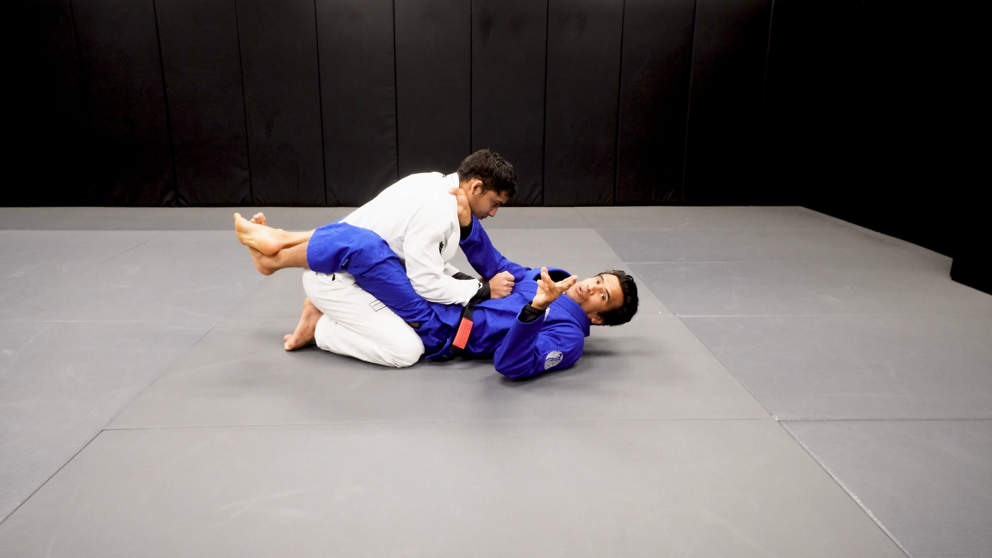 Scissor Sweep to Mount & Concepts of Connection & Action/Reaction
