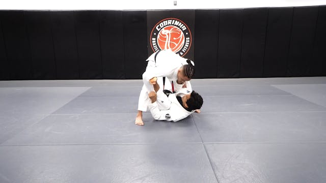 X Guard Leg Drag Back Take