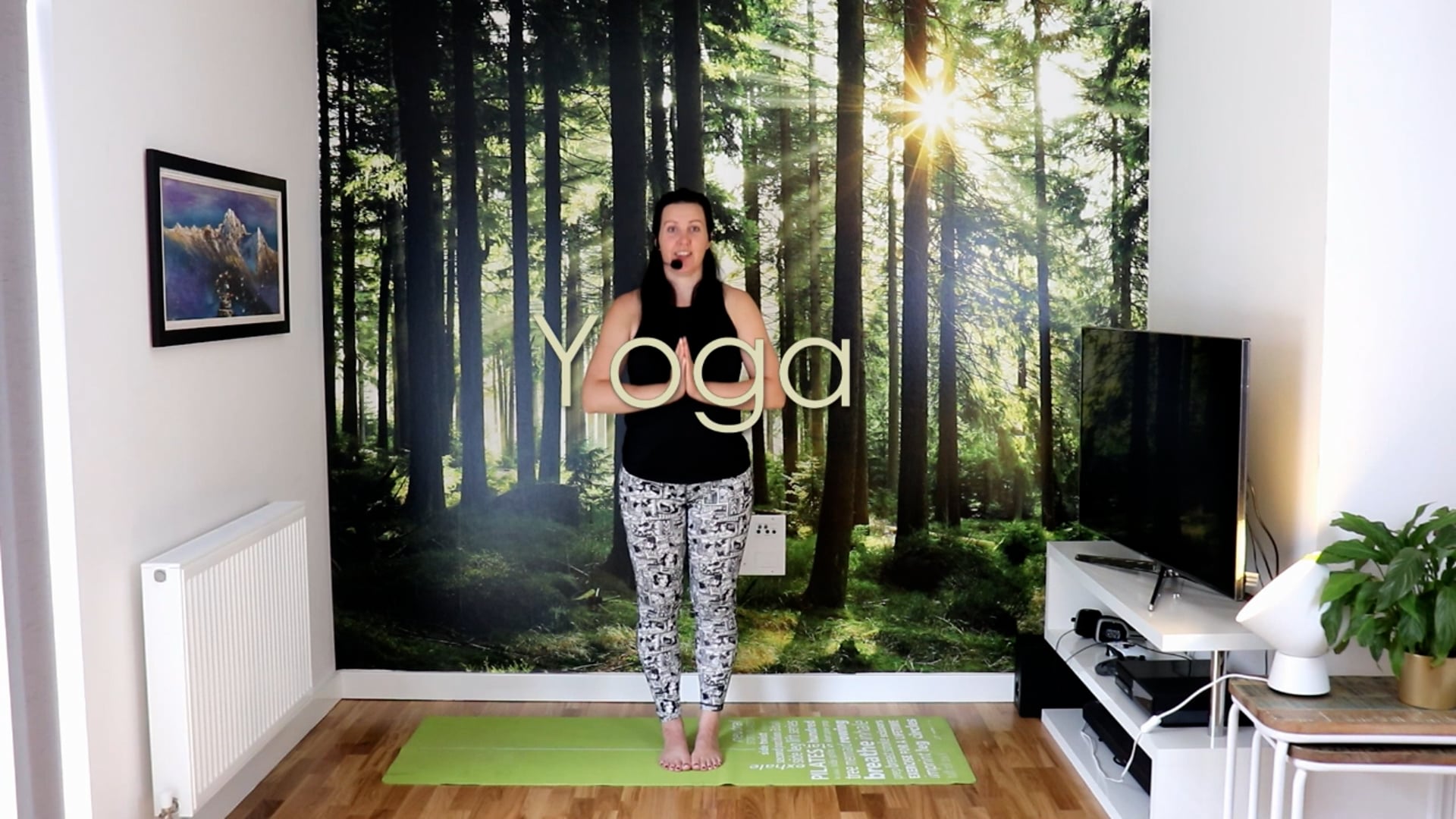 Yoga Vinyasa sequence 