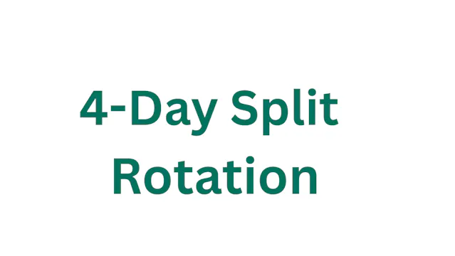 4-Day Split Strength Rotation