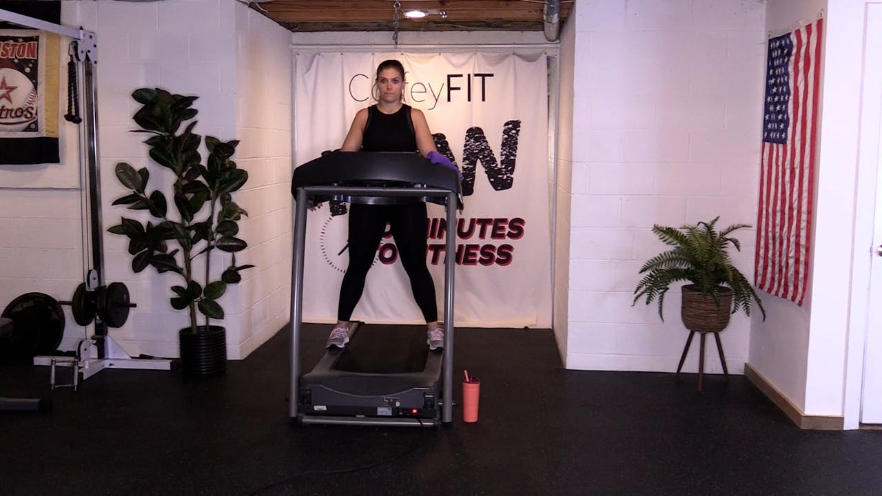 "RAW" Treadmill WalkJog Cardio RAW 30Minutes to Fitness