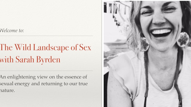 The Wild Landscape of Sex- Sarah Byrden