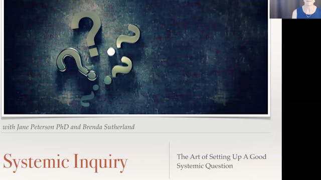 Systemic Inquiry: The Art of Asking a Good Question
