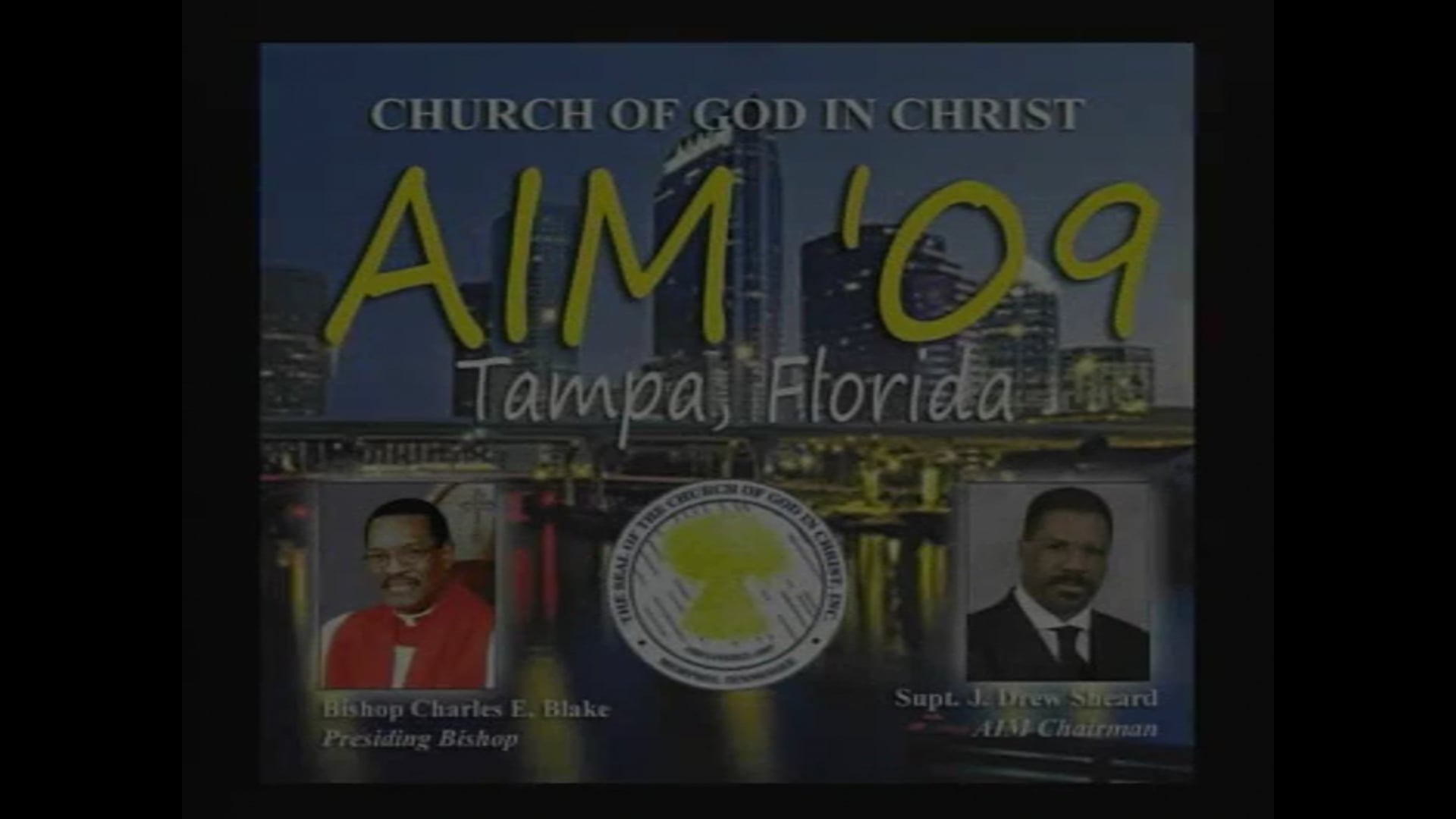 COGIC AIM 2009 Monday Evening Part 1