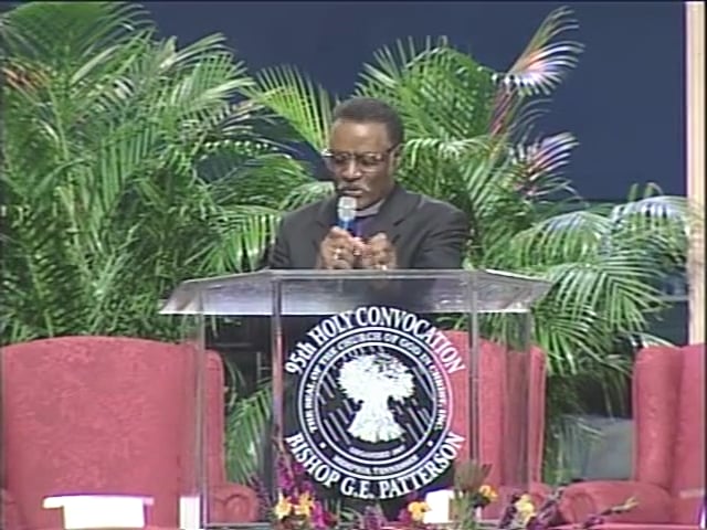 95th HC 2002 Sunday Evening Bishop Paul S. Morton