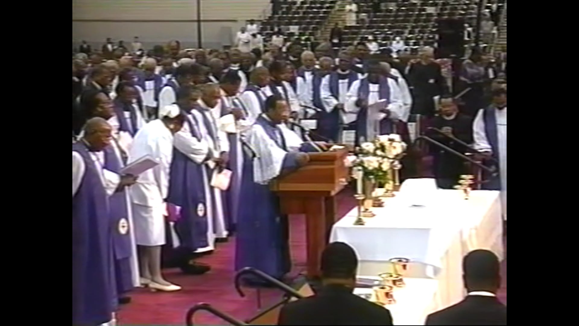 COGIC 89th HC 1996 Monday Morning Communion Bishop J. Neaul Haynes
