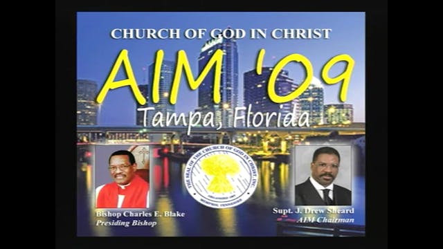 COGIC AIM 2009 Music & Youth Tuesday ...