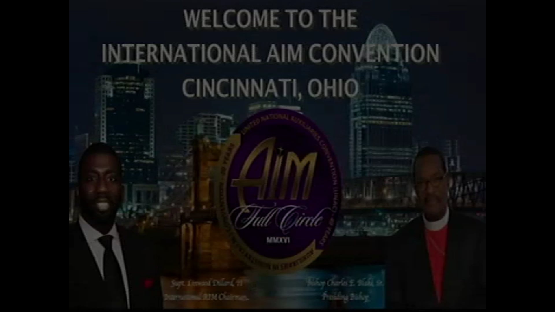 COGIC AIM 2016 Tuesday Evening Worship Bishop Marvin Winans