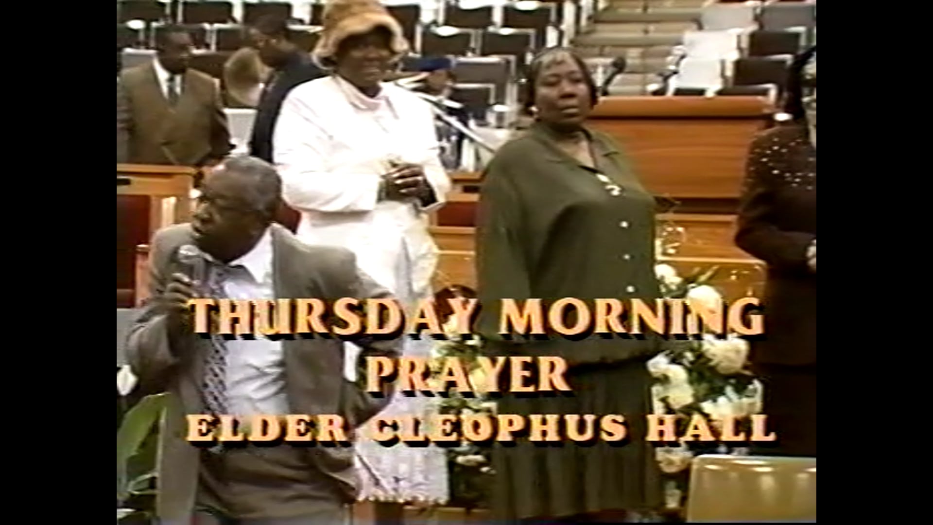 COGIC 87th HC 1994 Thursday Morning Prayer Bishop Leroy Anderson