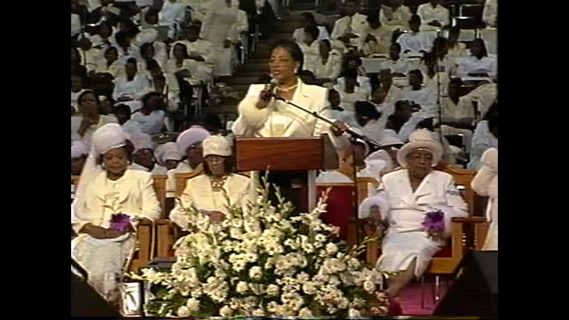 COGIC 93rd HC 2000 Friday Women's Day Mother Willie Mae Rivers Part 2