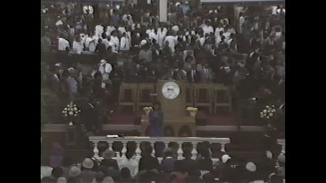 COGIC 79th HC 1986 Wednesday Morning ...