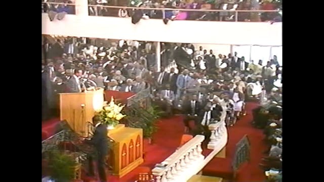 COGIC 84th HC 1991 Wed Afternoon Service