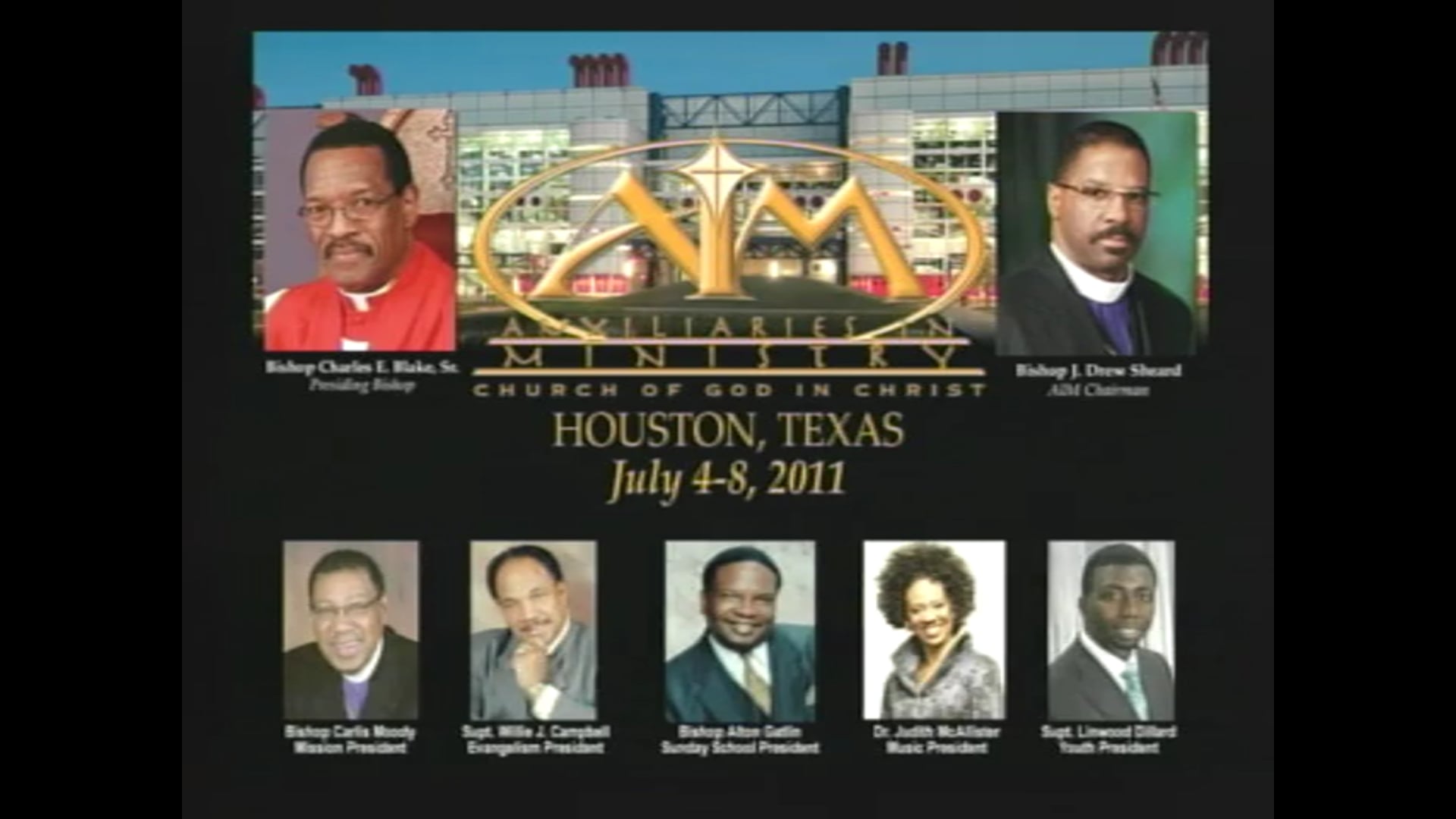COGIC AIM 2011 Friday Evening Worship Part 1
