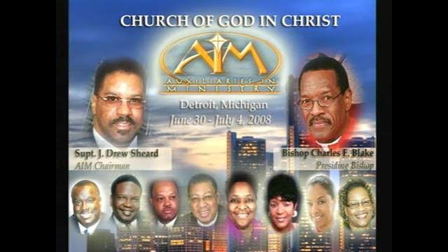 COGIC AIM 2008 Music & Youth Wednesda...