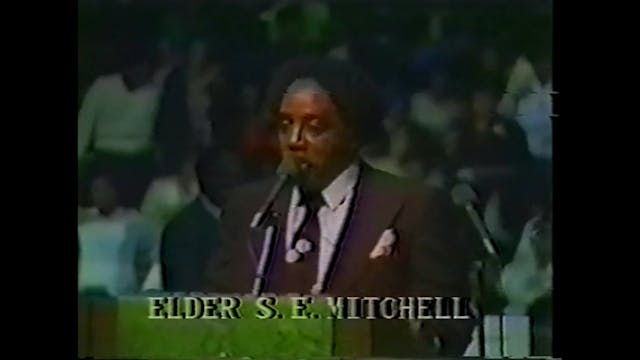 COGIC Pioneer Series Elder S.E. Mitchell