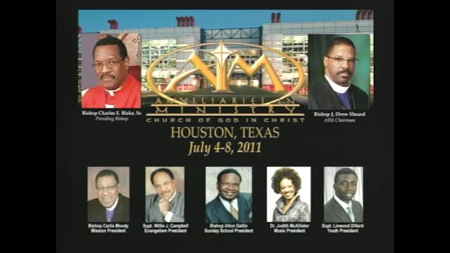 COGIC AIM 2011 Wednesday Evening Wors...