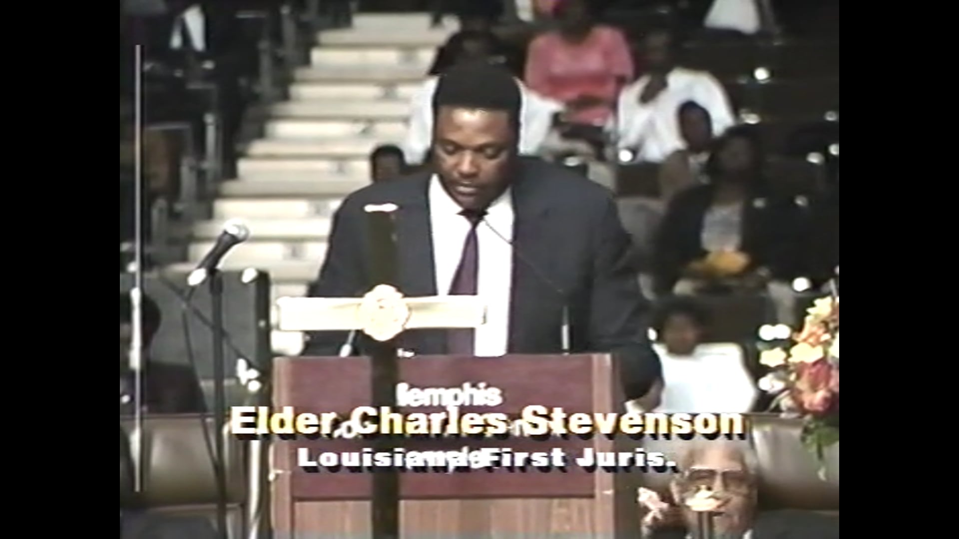 COGIC 83rd HC 1990 Pentecostal Preaching Elder Charles Stevenson