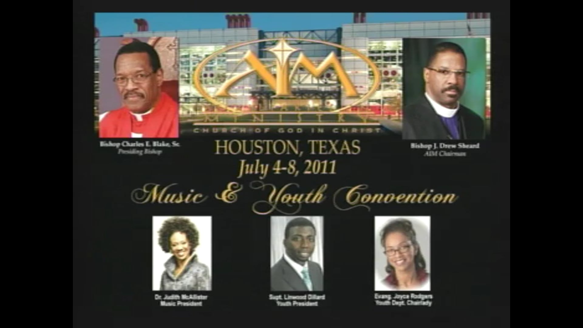 COGIC AIM 2011 Music & Youth Thursday Noonday Part 1