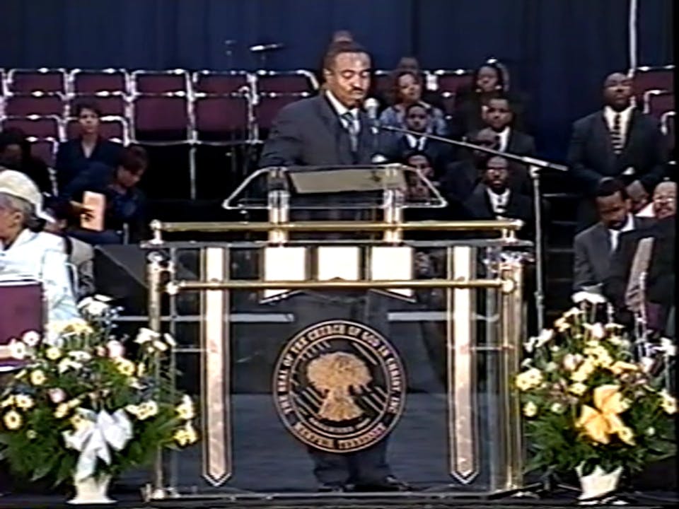 COGIC AIM 2003 Monday Evening Worship Supt. Joel Lyles - 96th Holy ...