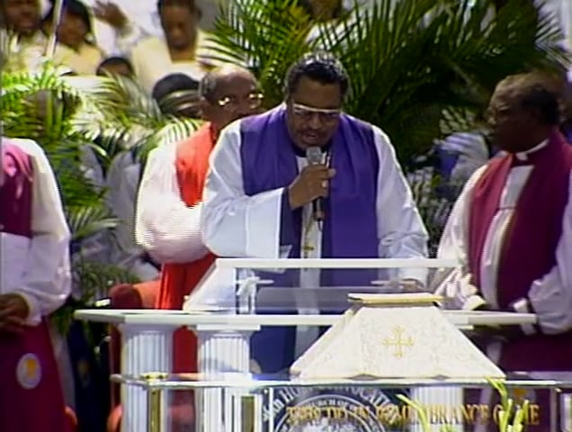96th HC 2003 Monday Morning Communion Service Bishop Phillip A. Brooks, I