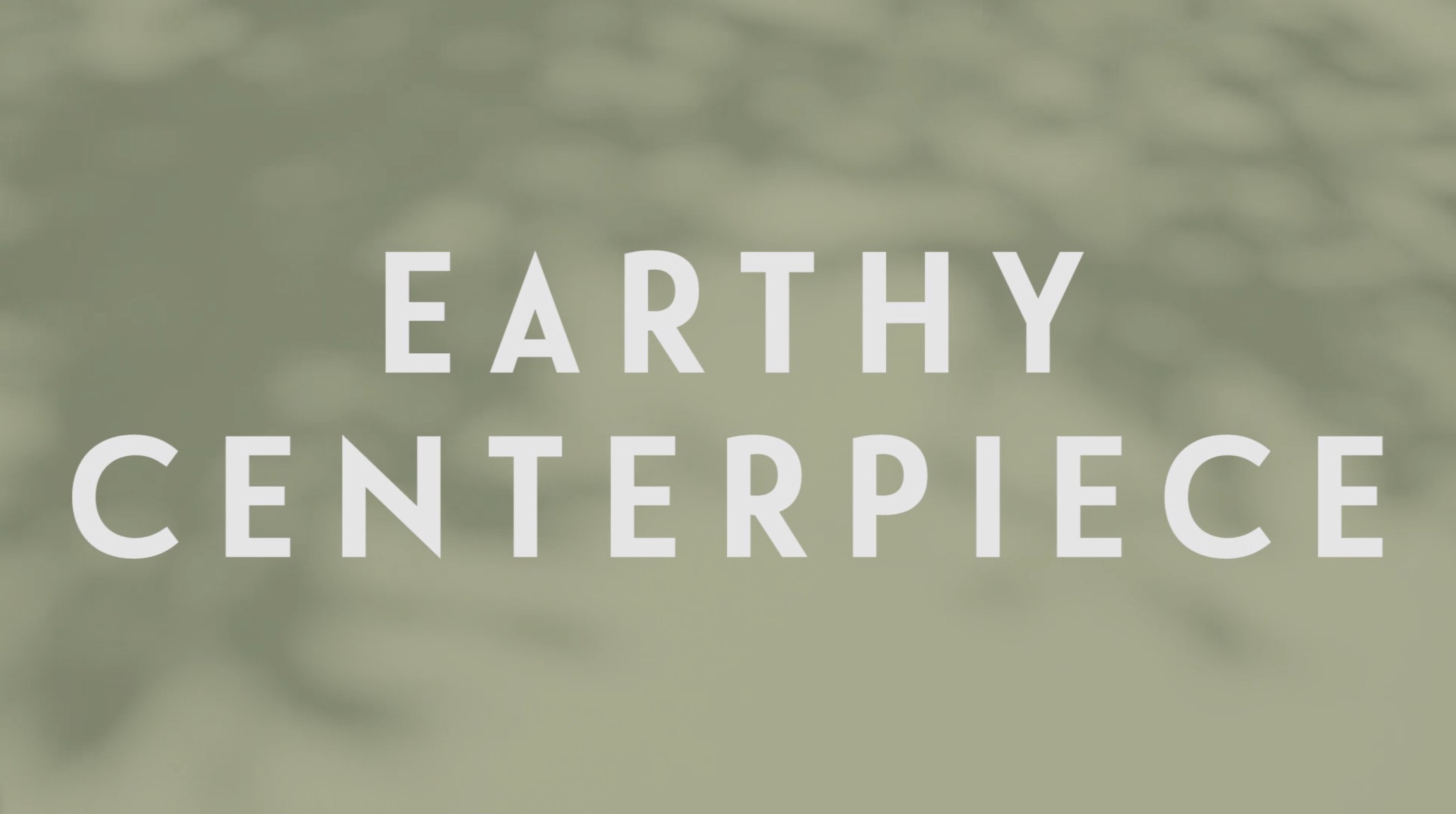 0072 | Earthy Centerpiece