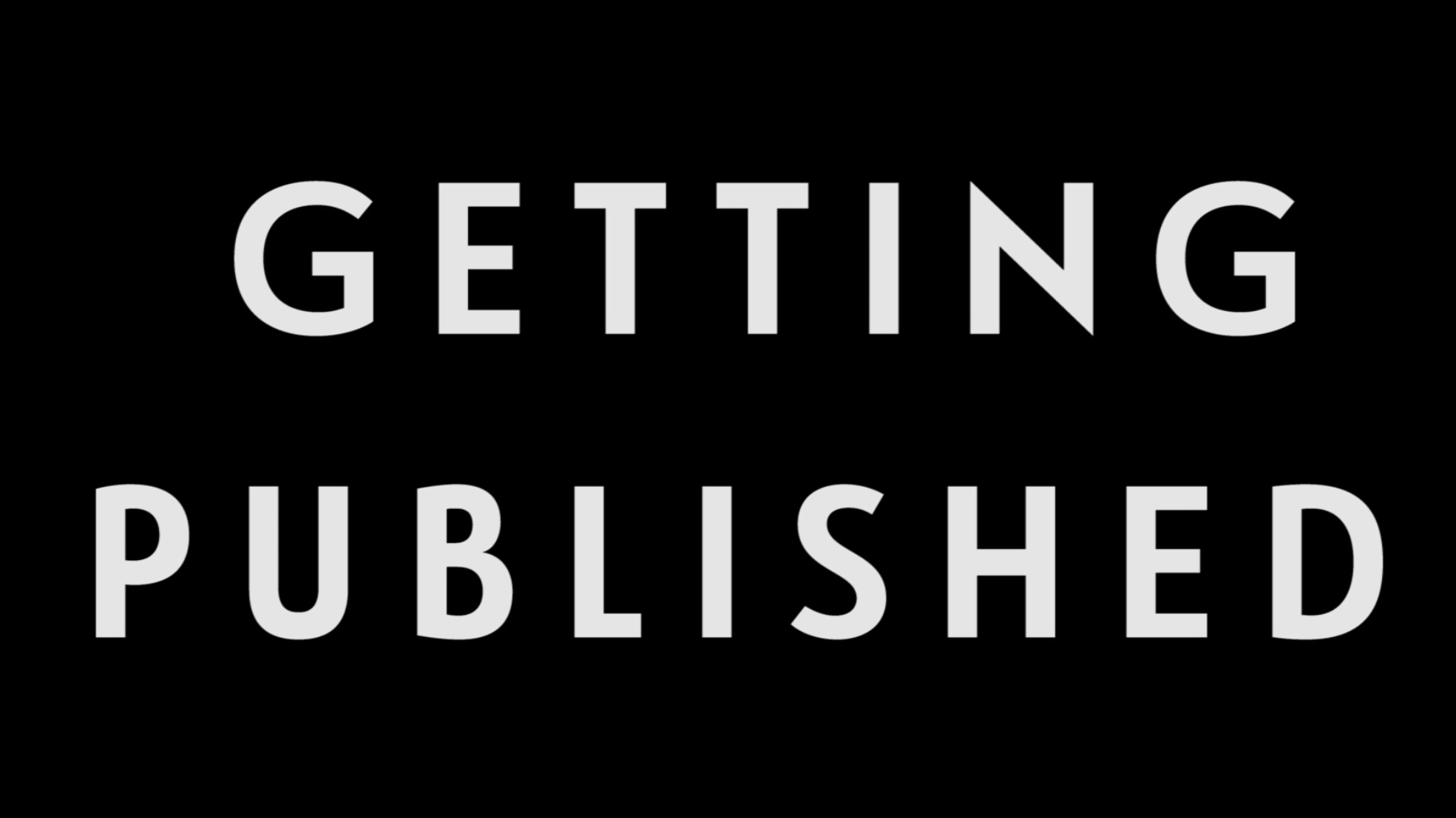 0055 | Getting Published