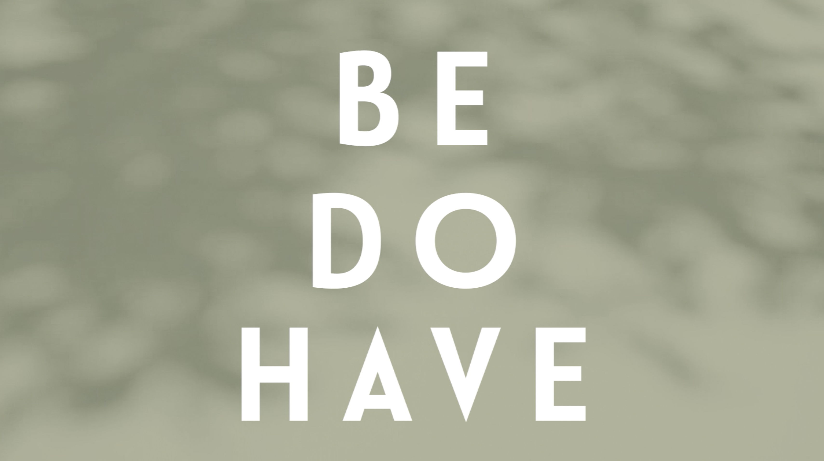 0095 | Be Do Have