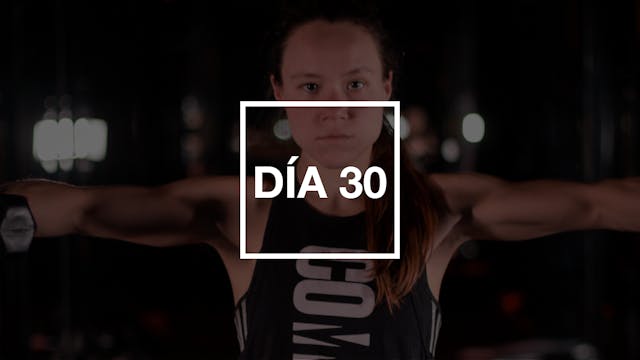 Día 30: Hombros & Tríceps con Andie
