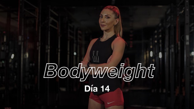 Día 14: Lower strength con Gaby