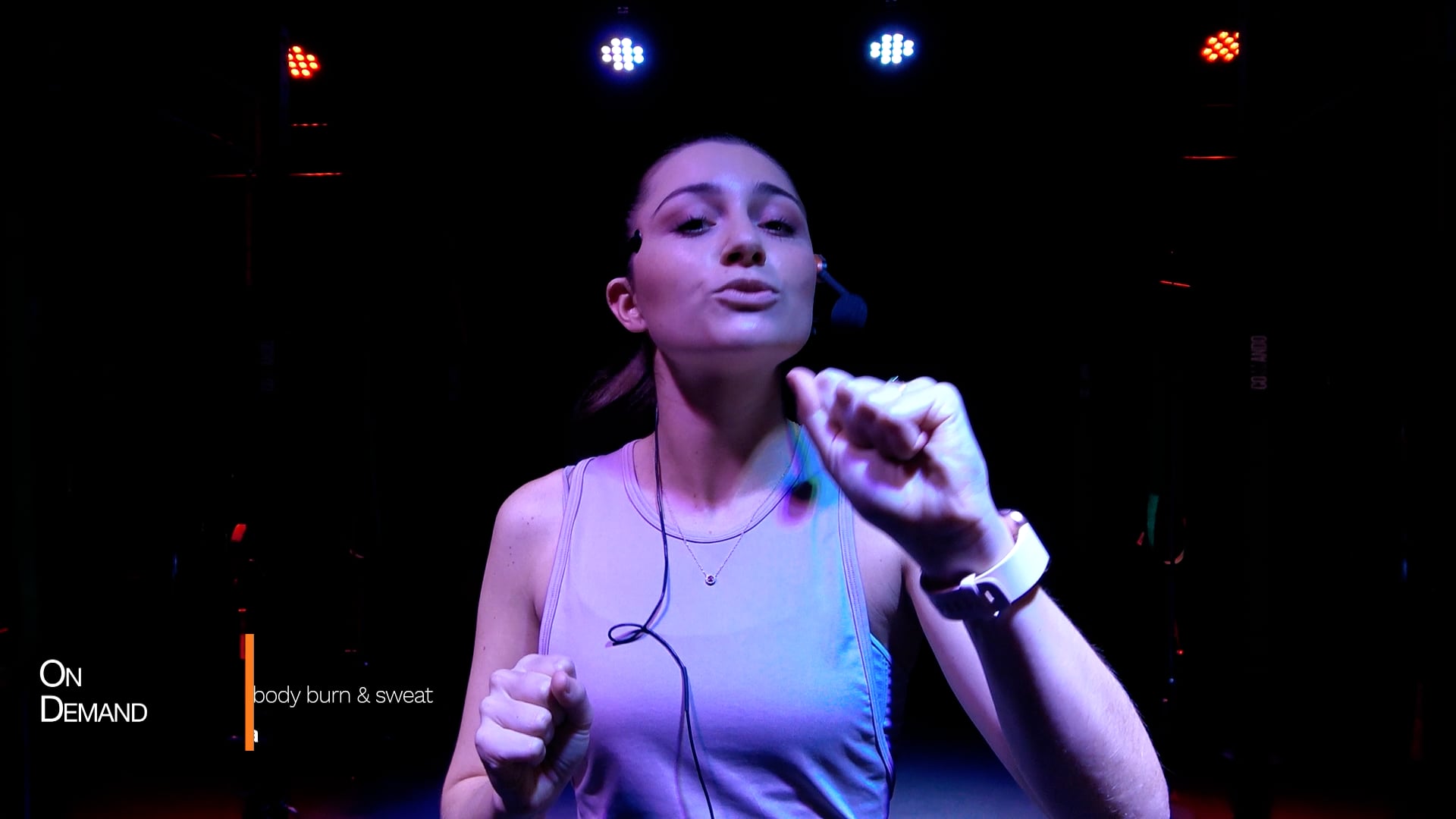 Upper body burn & sweat con Isa