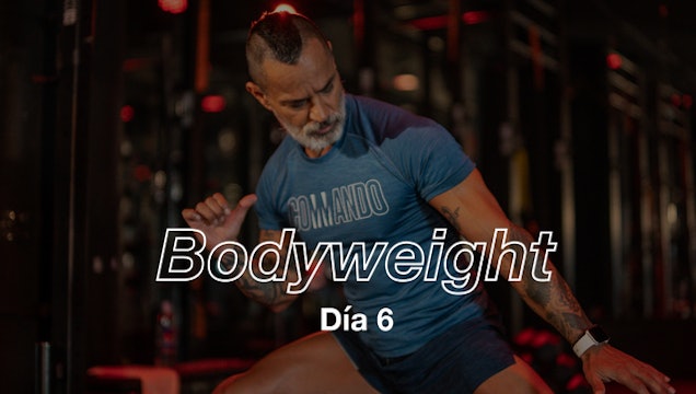 Día 6: Full Body 8 exercises con Pico