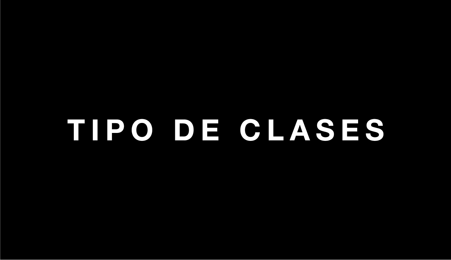Tipos de clases