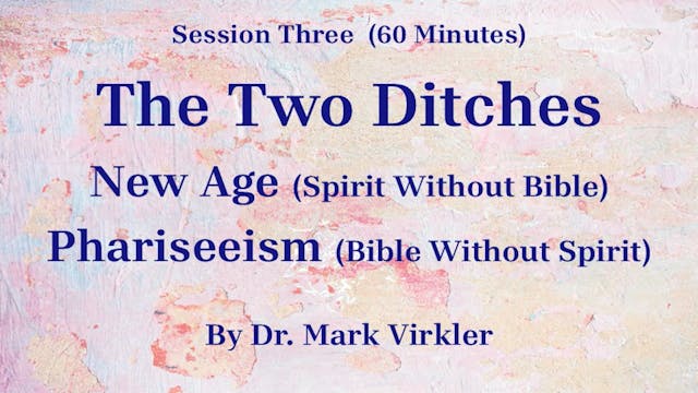 Decoding Deception - Session 3: The Two Ditches