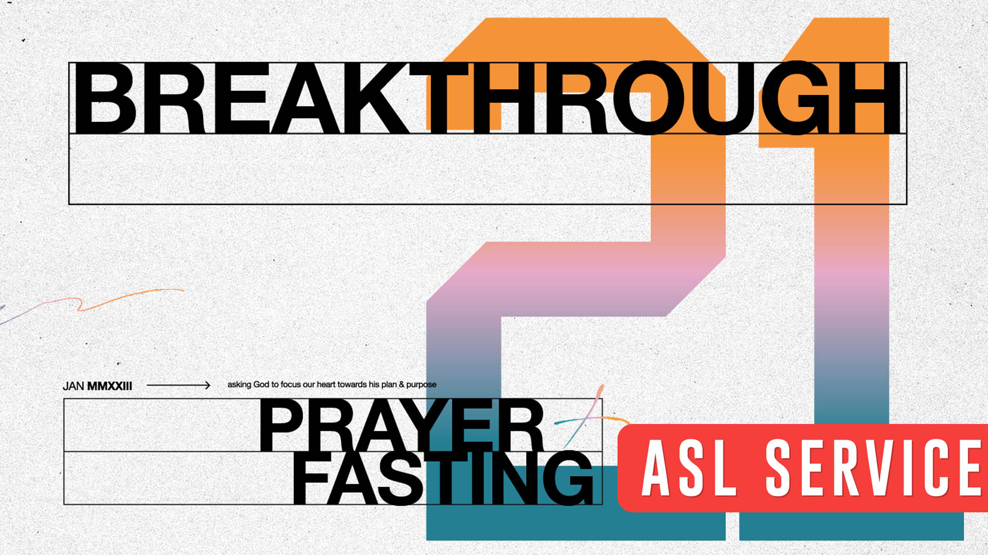 21 Days of Prayer and Fasting