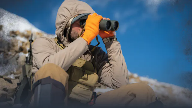 Glassing Mule Deer