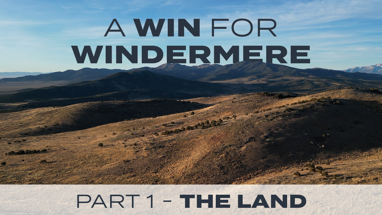 A Win for Windermere - Part 1: The Land
