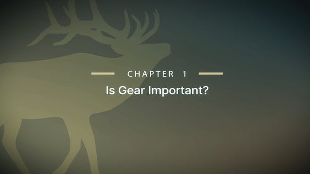 Module 4 - Chapter 1: Is Gear Importa...