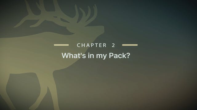 Module 4 - Chapter 2: What’s in my Pack