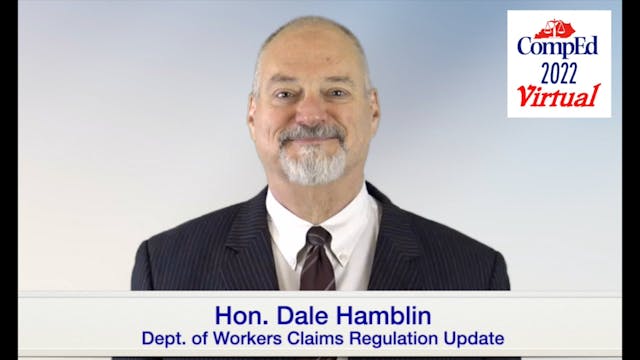 DWC Practice Regulations: 2021-22 Updates
