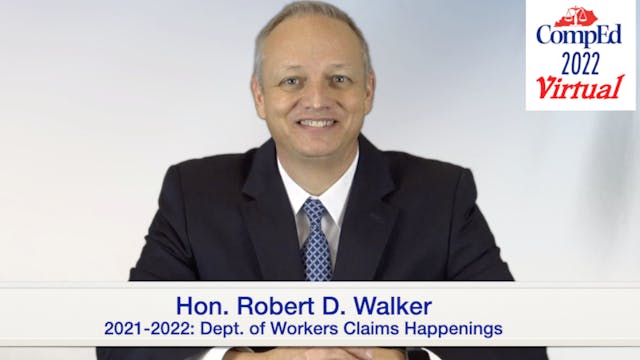 2021-22 Department of Workers' Claims: DWC Happenings