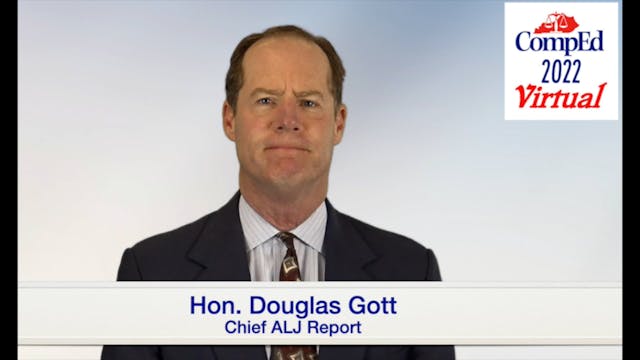 Chief ALJ Report: Updates & Tips for Settlements, Re-Openings & More