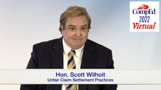 Unfair Claims Settlement Practices: DWC Happenings
