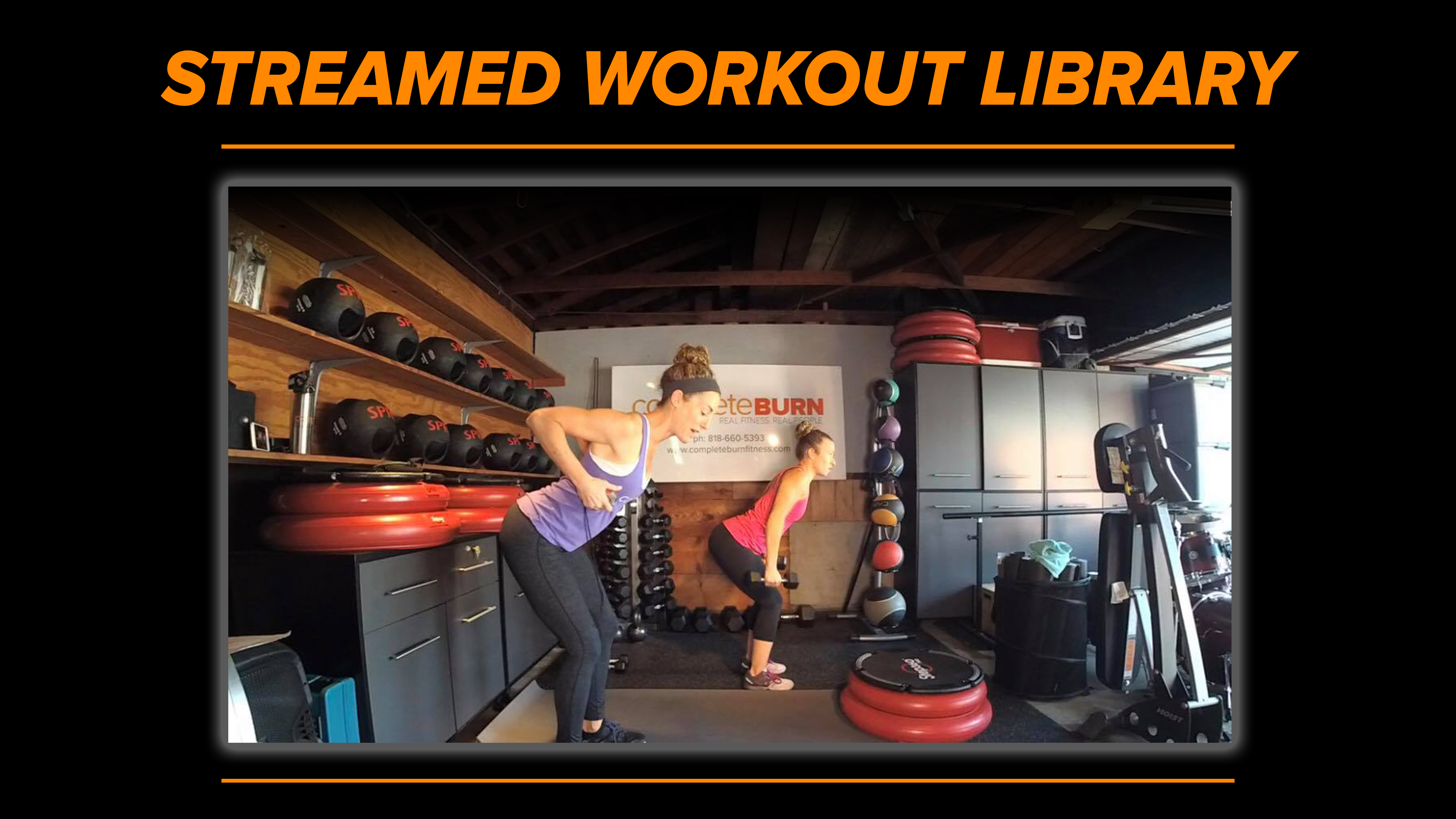 Streamed Workout Library